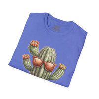 Wild West Cactus Sunglasses Western Unisex Graphic Tees! Summer Vibes! All New Heather Colors!!! Free Shipping!!!