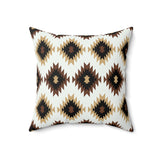 Western/Boho Aztec Brown Square Pillow!