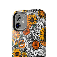 Retro Autumn Daisey's Fall Vibes Tough Phone Cases!