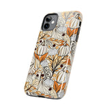 Fall Trees and Pumpkins Tough Phone Cases! Fall Vibes!