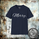 Merry Period Christmas Unisex Graphic Tees! Winter Vibes! All New Heather Colors!!!