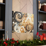 Western Inspired Abstract Oil Painting Canvas Gallery Wraps!