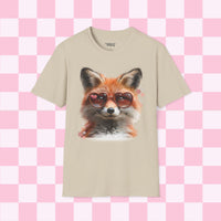 Retro Fox Sunglasses Valentines Day T-Shirt! Valentines Day! Spring Vibes! Graphic Tees!