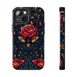 Stained Glass Gothic Inspired Halloween Tough Phone Cases! Fall Vibes!
