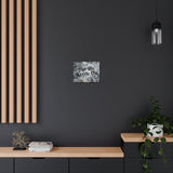 Western Put The Kettle On Grey and Black Canvas Gallery Wraps!