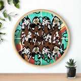 Western Aztec Mama Wall Clock! Perfect For Gifting! Free Shipping!!! 3 Colors Available!