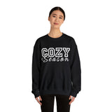 1 Cozy Season Christmas Edition Unisex Heavy Blend Crewneck Sweatshirt! Winter Vibes!