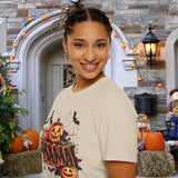 Mama Jacko lantern Unisex Graphic Tees! All New Heather Colors!!! Free Shipping!!! Halloween!