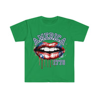 American Lip Drip 1776 Independence Day Unisex Graphic Tees!