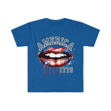 American Lip Drip 1776 Independence Day Unisex Graphic Tees!