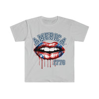 American Lip Drip 1776 Independence Day Unisex Graphic Tees!