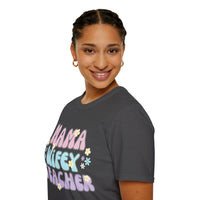 Mama Wifey Teacher Unisex Graphic Tees! All New Heather Colors!!! Free Shipping!!! Back To School!