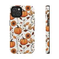 Vining Pumpkins Fall Vibes Tough Phone Cases!