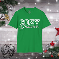 1 Cozy Season Christmas Unisex Graphic Tees! Winter Vibes! All New Heather Colors!!!