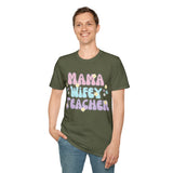 Mama Wifey Teacher Unisex Graphic Tees! All New Heather Colors!!! Free Shipping!!! Back To School!