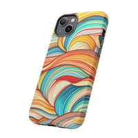 Rainbow Beach Waves Phone Cases! New!!! Over 90 Phone Sizes To Choose From! Free Shipping!!!