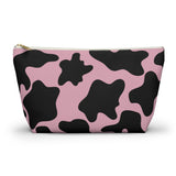 Lavender Cow Print Travel Accessory Pouch, Check Out My Matching Weekender Bag! Free Shipping!!!