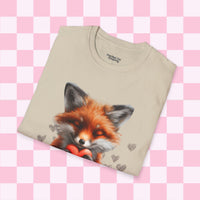 Fox Valentines Day T-Shirt! Valentines Day! Spring Vibes! Graphic Tees!