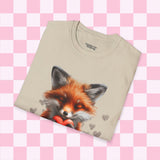 Fox Valentines Day T-Shirt! Valentines Day! Spring Vibes! Graphic Tees!