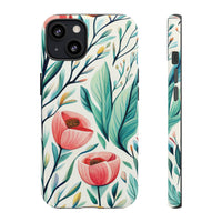 Pink Floral Tulips Phone Cases! New!!! Over 90 Phone Sizes To Choose From! Free Shipping!!!