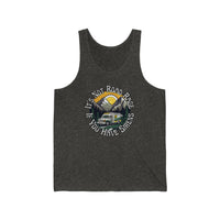 Its Not Road Rage if You Have Sirens Medical Vibes Unisex Jersey Tank! Men's Activewear!