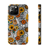 Retro Autumn Daisey's Fall Vibes Tough Phone Cases!