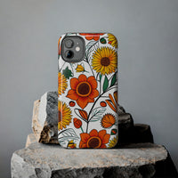 Sunflower Daisy Medley Fall Vibes Tough Phone Cases!