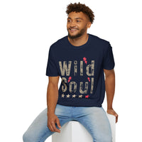 Wild Soul Lightning Bolt Unisex Graphic Tees! Summer Vibes! All New Heather Colors!!! Free Shipping!!!