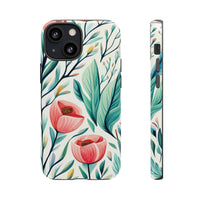 Pink Floral Tulips Phone Cases! New!!! Over 90 Phone Sizes To Choose From! Free Shipping!!!