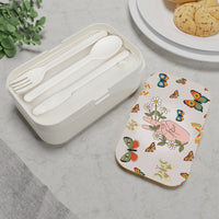 Hippie Peace Sign and Butterflies Bento Lunch Box! Free Shipping!!! Great For Gifting! BPA Free!