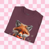 Fox Valentines Day T-Shirt! Valentines Day! Spring Vibes! Graphic Tees!