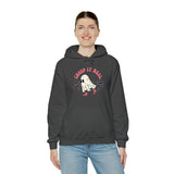 Creep it Real Roller Retro Ghost Unisex Heavy Blend Hooded Sweatshirt! Fall Vibes! Halloween!