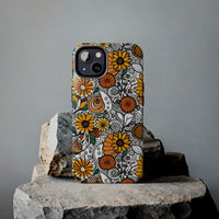 Retro Autumn Daisey's Fall Vibes Tough Phone Cases!