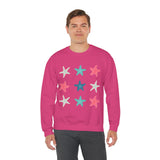 Starfish Medley Unisex Sweatshirt! Plus Sizes Available!