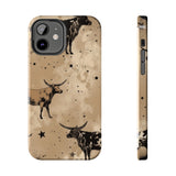 Brown Speckled Bull Western Tough Phone Cases!