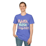 Mama Wifey Teacher Unisex Graphic Tees! All New Heather Colors!!! Free Shipping!!! Back To School!