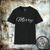 Merry Period Christmas Unisex Graphic Tees! Winter Vibes! All New Heather Colors!!!