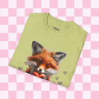 Fox Valentines Day T-Shirt! Valentines Day! Spring Vibes! Graphic Tees!