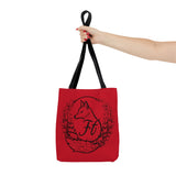 Dark Red Branded Freckled Fox Company 2024 Merch Tote Bag! Merch!