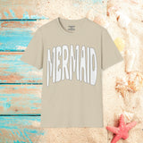 Mermaid Coastal Unisex Graphic Tees! Summer Vibes! All New Heather Colors!!! Free Shipping!!!