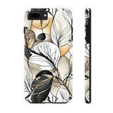 Neutral Autumn Leaves Fall Vibes Tough Phone Cases!