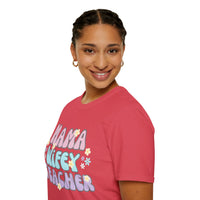 Mama Wifey Teacher Unisex Graphic Tees! All New Heather Colors!!! Free Shipping!!! Back To School!