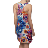 Boho Watercolor Star Women's Racerback Dress! Free Shipping! Sun Dress, Sleep Shirt, Swim Cover Up!