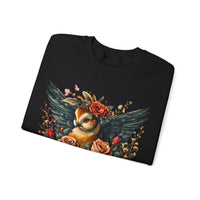 Valentines Day Cupid University Owl 1971 Unisex Sweatshirt! Retro! Plus Sizes Available!