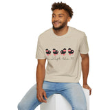 Valentines Day Pink Sheep He Left The 99 Unisex Graphic Tee! All New Heather Colors!!! Free Shipping!!!