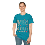 Wild Soul Lightning Bolt Unisex Graphic Tees! Summer Vibes! All New Heather Colors!!! Free Shipping!!!