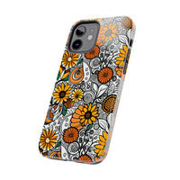 Retro Autumn Daisey's Fall Vibes Tough Phone Cases!