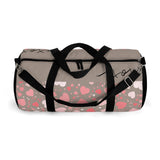 Grey and Cream XoXo Hearts Duffel Bag! Free Shipping!!!