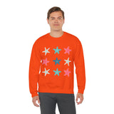 Starfish Medley Unisex Sweatshirt! Plus Sizes Available!