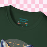 Retro Fox Graphic Tee! Ultra Soft! Free Shipping! Summer Vibes!